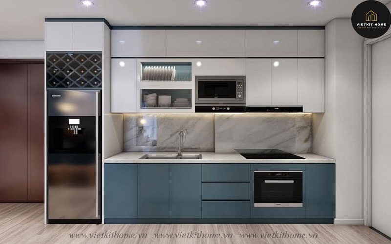 Mẫu tủ bếp đẹp 2022-Vietkit Home