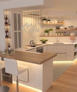 Xưởng Nội Thất Tủ Bếp Có Quầy Bar tại Hà Nội- Vietkit Home