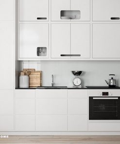 Mẫu tủ bếp dạng chữ