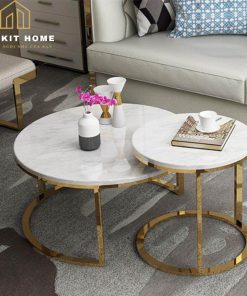 Mẫu bàn trà Đẹp 2021 trong phòng khách- Vietkit Home