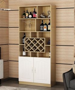 Mẫu tủ rượu Đẹp 2021 trong phòng khách- Vietkit Home
