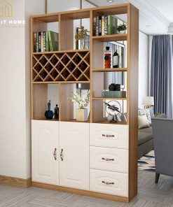 Mẫu tủ rượu Đẹp 2021 trong phòng khách- Vietkit Home