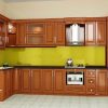 Tủ bếp gỗ xoan đào- Gỗ Xoan Đào Vietkit Home
