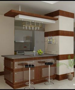 Xưởng Nội Thất Tủ Bếp Có Quầy Bar tại Hà Nội- Vietkit Home