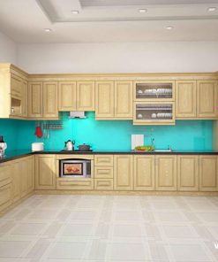 Mẫu Tủ Tủ Bếp Sồi Nga- Vietkit Home