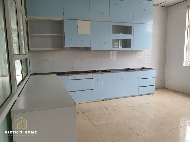 nên đặt Tủ bếp inox 304 Vietkit Home