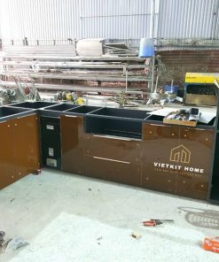 nên đặt Tủ bếp inox 304 Vietkit Home