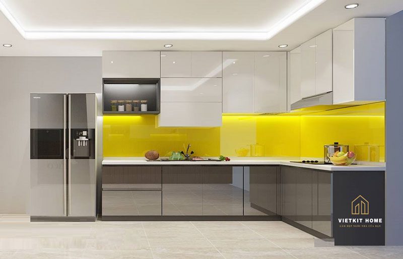 Tủ bếp đẹp an cường- Vietkit Home