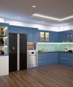 Làm nội thất tủ bếp cho khách hàng tại Long Biên