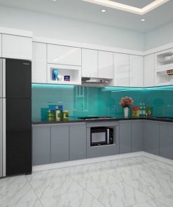 Làm nội thất tủ bếp cho khách hàng tại Long Biên