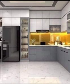 Làm nội thất tủ bếp cho khách hàng tại Long Biên