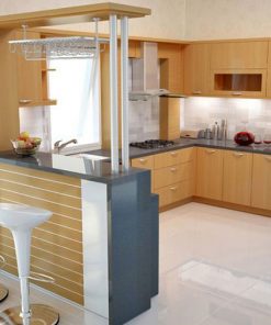 Vietkit Home chuyên làm tủ bếp có quầy bar uy tín