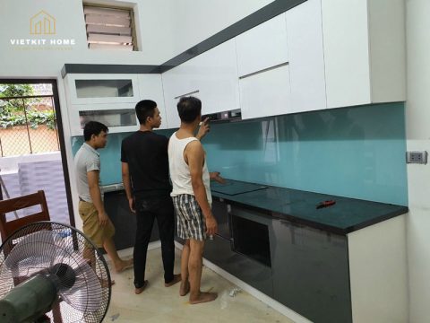 Xưởng Tủ bếp Inox uy tín tại Hà Nội- Vietkit Home