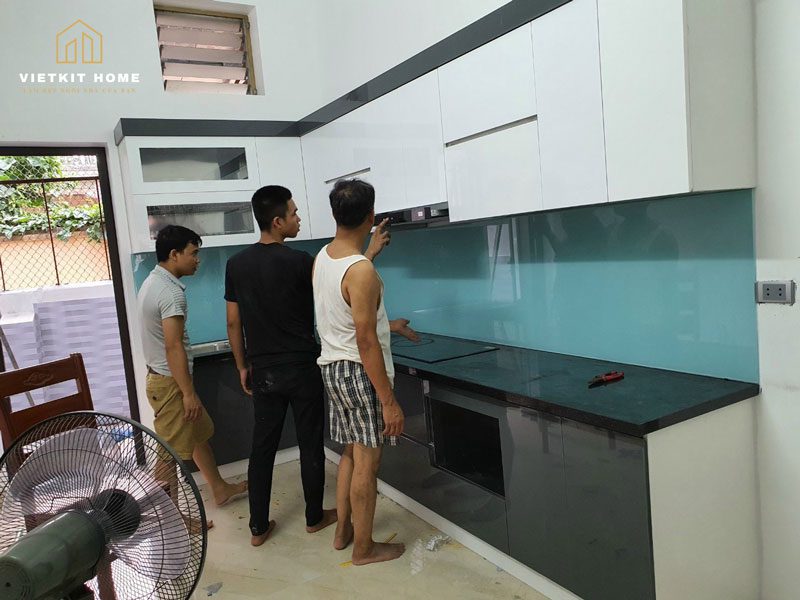 Xưởng Tủ bếp Inox uy tín tại Hà Nội- Vietkit Home