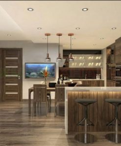 Vietkit Home chuyên làm tủ bếp có quầy bar uy tín