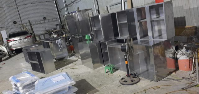 Xưởng tủ bếp Inox Vietkit Home