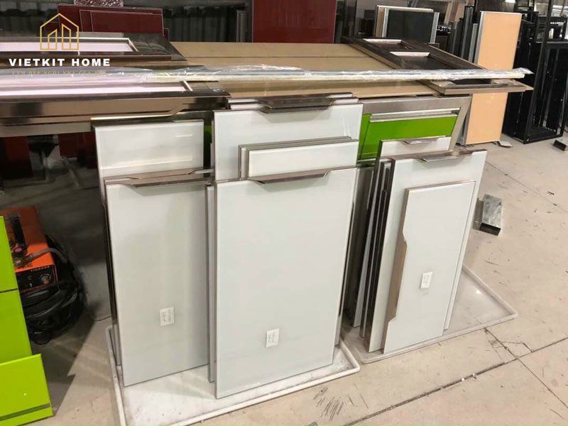 Xưởng Tủ bếp Inox uy tín tại Hà Nội- Vietkit Home