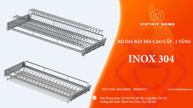 COMBO PHỤ KIỆN TỦ BẾP INOX 304 CHỈ CÓ TẠI VIETKIT HOME