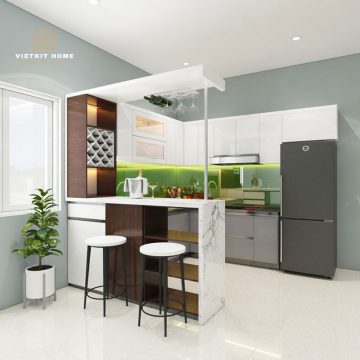 Vietkit Home làm Tủ Quầy Bar đẹp giá rẻ tại Hà Nội