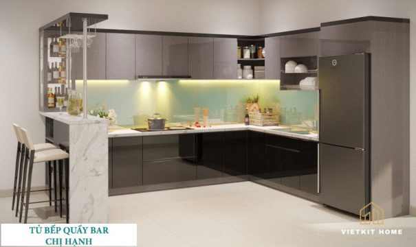Vietkit Home làm Tủ Quầy Bar đẹp giá rẻ tại Hà Nội