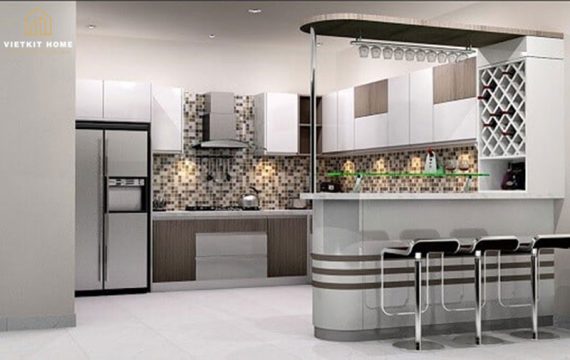 Vietkit Home làm Tủ Quầy Bar đẹp giá rẻ tại Hà Nội