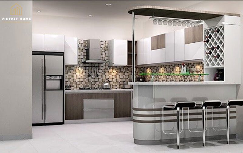 Vietkit Home làm Tủ Quầy Bar đẹp giá rẻ tại Hà Nội