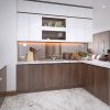 Tủ bếp gỗ óc chó -Vietkit Home