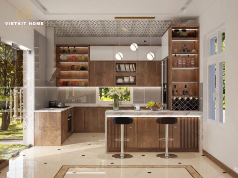Vietkit Home làm Tủ Quầy Bar đẹp giá rẻ tại Hà Nội