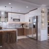 Tủ bếp gỗ óc chó -Vietkit Home