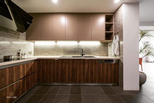 Tủ bếp nhựa composite- Vietkit Home 0865.283.168