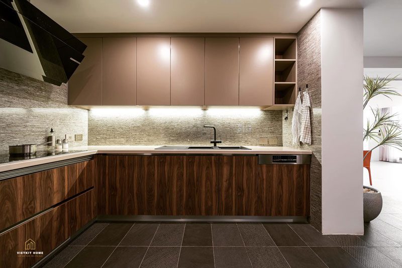 Tủ bếp nhựa composite- Vietkit Home 0865.283.168