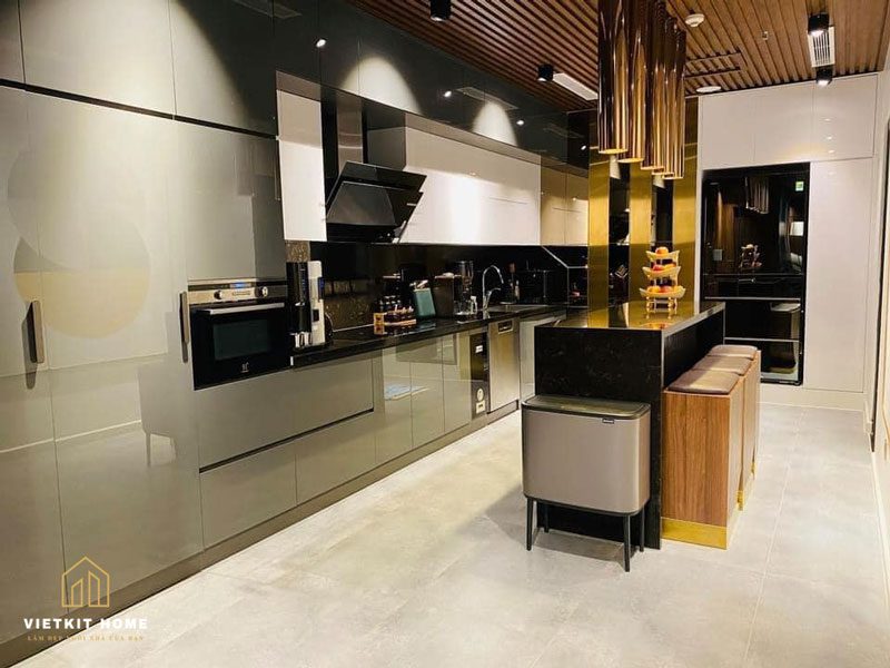 Tủ bếp nhựa composite- Vietkit Home 0865.283.168