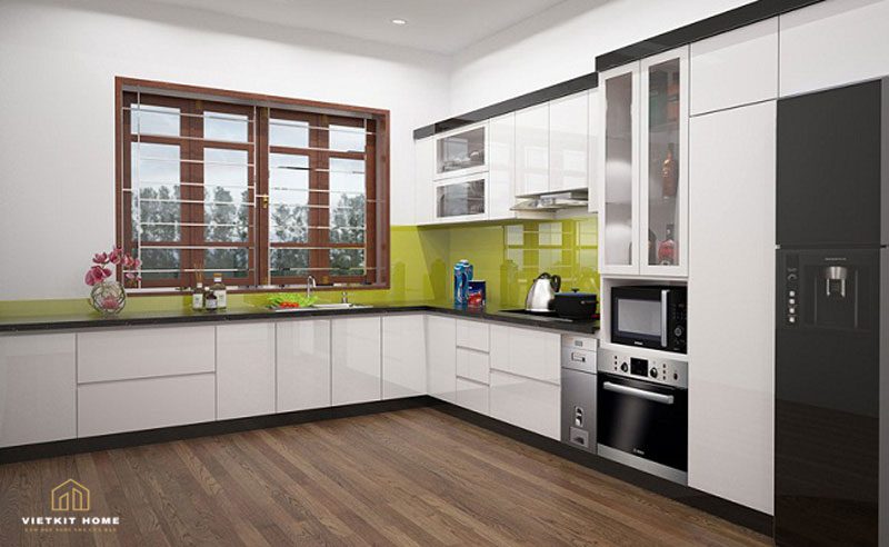 Tủ bếp nhựa composite- Vietkit Home 0865.283.168