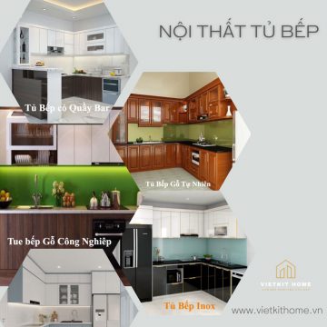 Vietkit Home chuyên thiết kế và thi công Nội Thất Tủ Bếp