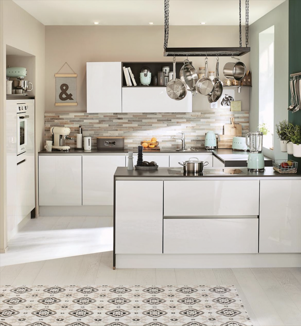 Mẫu Tủ Bếp Chung Cư Mini 2022- Vietkit Home