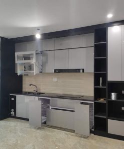 Tủ Bếp Inox Cánh Acrylic- Vietkit Home