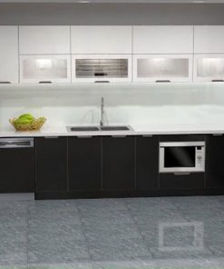 Tủ Bếp Inox Cánh Kính Khuyến Mại- Vietkit Home