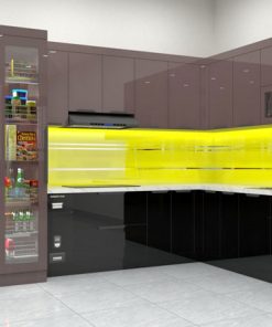 Tủ Bếp Inox Cánh Acrylic Khuyến Mại- Vietkit Home