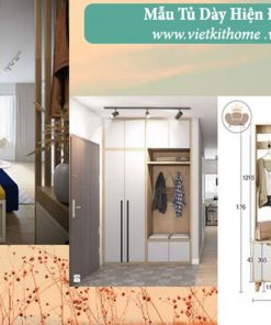 Mẫu Tủ Giày Hiện Đại giá rẻ 2022- Vietkit Home