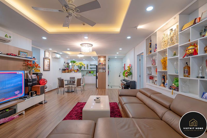 Căn Hộ Goldemark City, Vietkit Home thiết kế- thi công Nội Thất