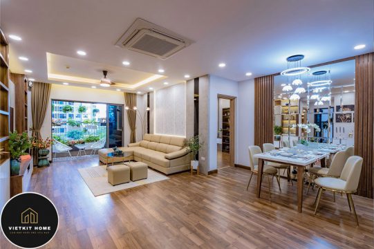 Căn Hộ Goldemark City, Vietkit Home thiết kế- thi công Nội Thất
