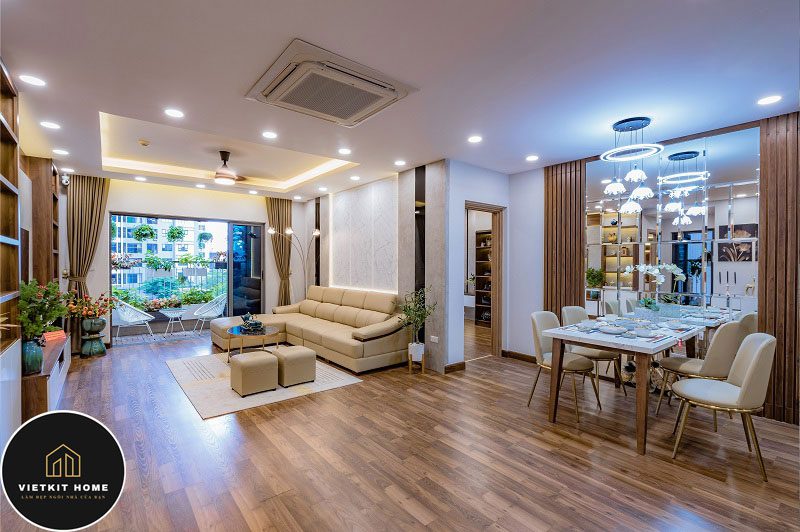 Căn Hộ Goldemark City, Vietkit Home thiết kế- thi công Nội Thất