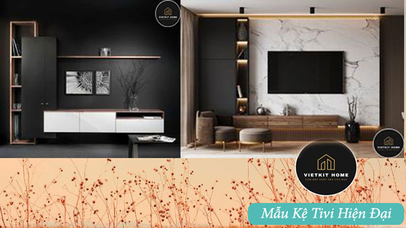 13mau-ke-tivi-hien-dai-cao-cap-vietkithome Làm kệ tivi rẻ nhất Hà Nội- Vietkit Home