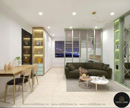 Thiết kế Nội Thất Chung Cư Mini 35m2