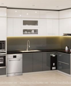 Làm Tủ bếp Picomat An Cường tại Trường Lâm Long Biên Hà Nội