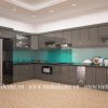 Tủ bếp Inox cánh kính tại Đông Triều, Quảng Ninh