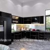 Tủ bếp Inox cánh kính tại Đông Triều, Quảng Ninh