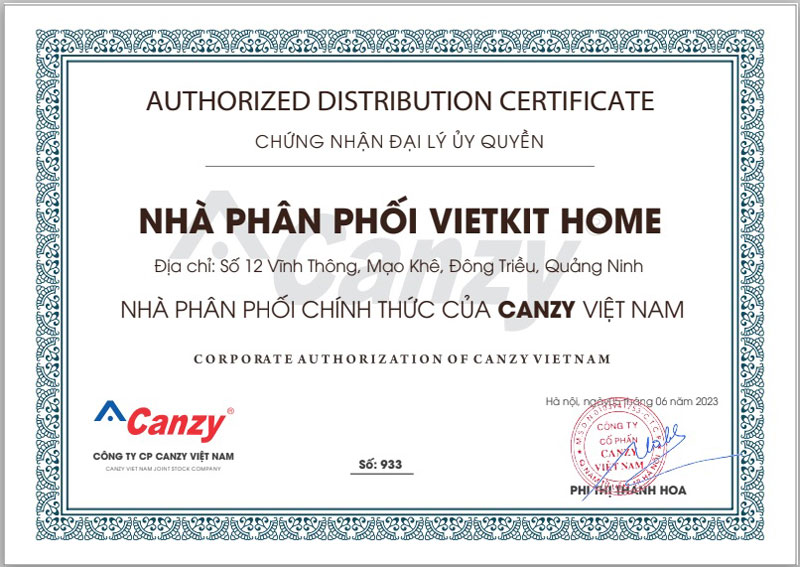 Thiết bị Canzy-Vietkit Home Quảng Ninh