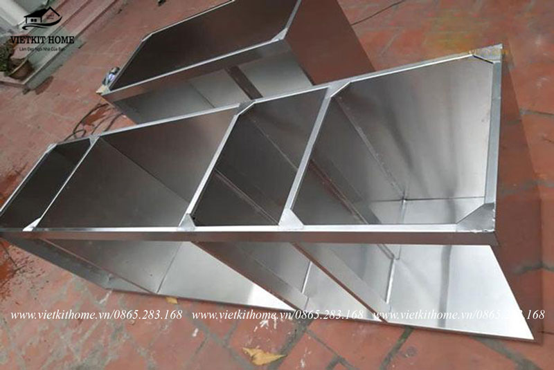 21 khung tủ bếp inox 304