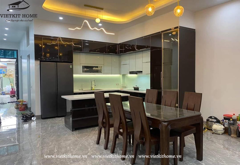 tủ bếp inox cánh Acrylic tủ bếp inox cánh Acrylic